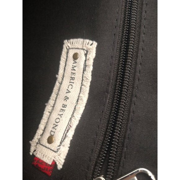 America & Beyond Aztec Tribal Hand Woven Clutch with Silvertone Crossbody Chain